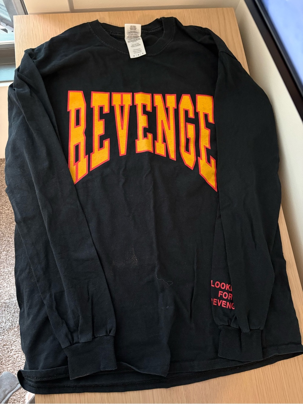 Tops | Drake Black Revenge Long Sleeve Tee Summer Sixteen M Medium ...